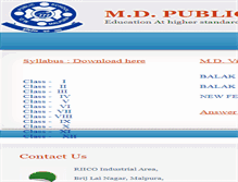 Tablet Screenshot of mdmalpura.com